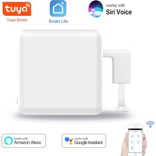 Smart Fingerbot Robot Tuya Voice Control for Alexa Google Home Apple Siri BLE Gateway with Smart Fingerbot for Switches