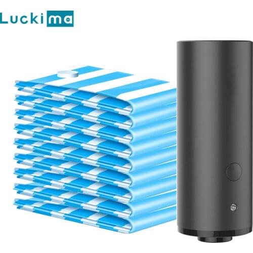 Powerful Air Vacuum Pump Sealer Machine for Clothes Storage Bag Home Organizer Food Sous Vide Pacaging Food Container Keep Fresh