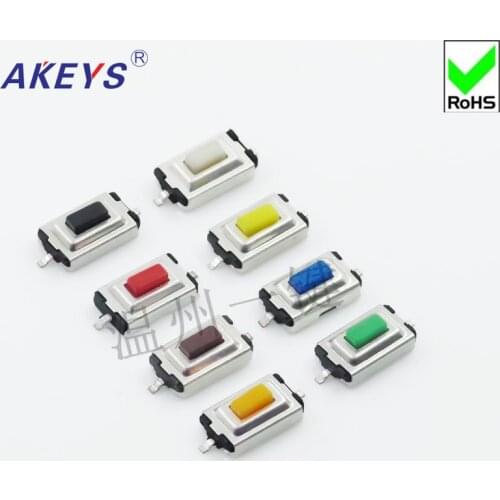 10PCS TS-B005 3*6*2.5 Tact switch SMD/SMT 2 pin vertical without column touch sensor switch button