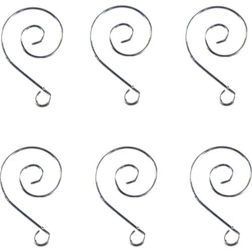 100pcs/lot Connectors Free Shipping Metal Fancy Hooks Clasps Crystal Garland Wedding Decoration Strand Part Jewelry Findings