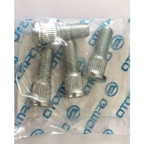 4PCS CFMOTO CF500 Front Wheel Bracket Bolt ATV Accessories Wheel Drum Bracket Bolt