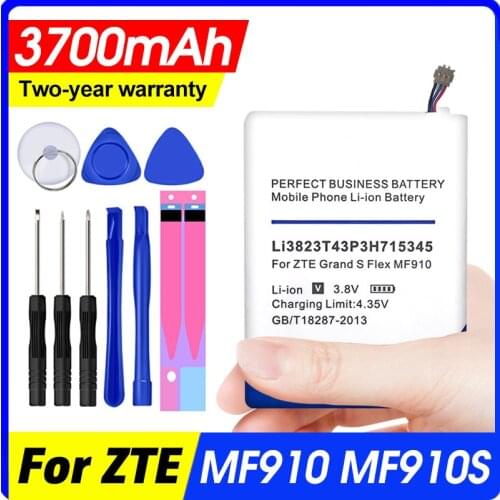3700mAh LI3823T43P3H715345 Battery for ZTE Grand S Flex / For ZTE MF910 MF910S MF910L MF920 MF920S MF920W+ Battery