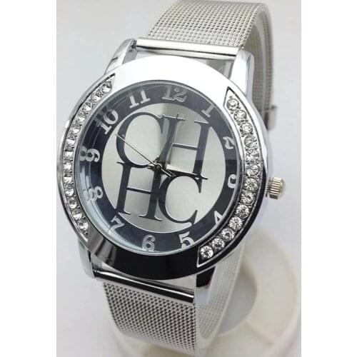 Reloj Mujer 2021 New High Quality Fashion Quartz Women Watch Luxury Crystal Stainless Steel Dress Women Watches Zegarek Damski