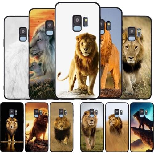 Ferocious lion Soft phone Case For Samsung S20 S10 S9 S8 S7 edge Plus Lite For Note 8 9 10 A6 A7 A8 A9 Cover