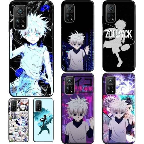 Killua Zoldyck Hunter x Hunter Case For Xiaomi Mi Note 10 Lite Mi 9T 10T Pro Mi A3 10 Cover For POCO X3 F2 Pro F1 Case