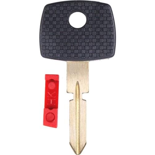 Keyecu Replacement Transponder Key Shell Case Fob for Mercedes Benz Auto key HU39 Uncut Blade No chip included Without Logo