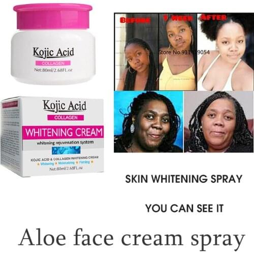 Kojic Acid Strong Whitening Cream Bleaching Face Body Lightening Cream Skin Brightening