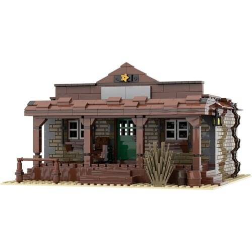 Citys office building Fit Idea Model Street view House Building Blocks MOC Bricks DIY Assembly Educational Toys For Kids Gift