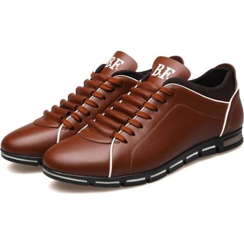 Extra Large Size Men Shoes Dress Brand Shoes Four Seasons Casual Leather Luxury Loafers Men Shoes PU Leather Men Leather Shoes