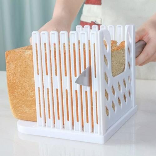 Bread Slicer Cutter Mold Maker Slicing Cutting Sheet Guide Loaf Toast Kitchen Tool 2019Fashion