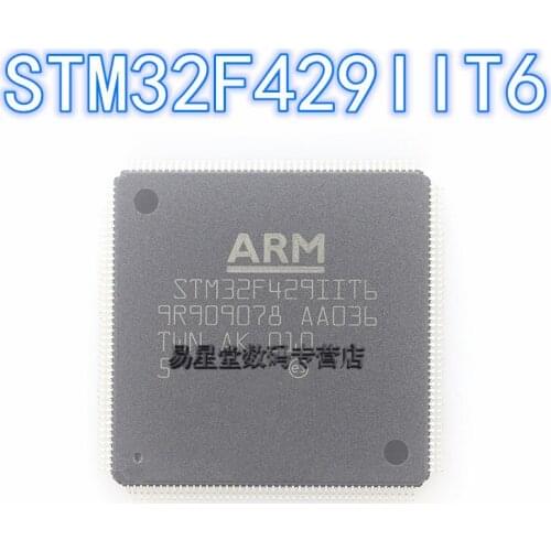 1PCS 100% new original authentic STM32F429IIT6 QFP-176 32F429IIT6 QFP176 32-bit microcontroller chip
