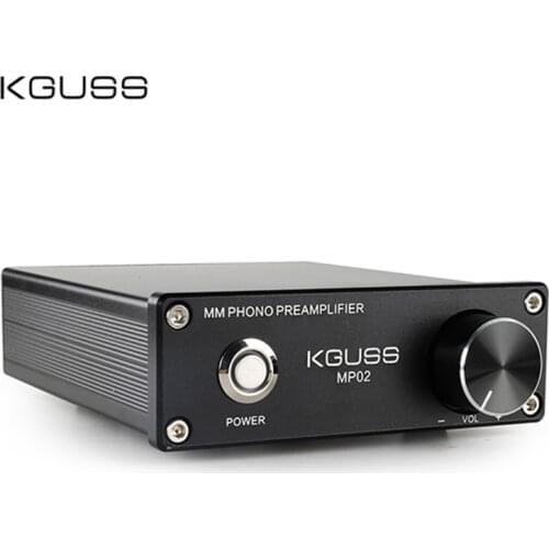 KGUSS MP02 phono preamplifier vinyl record player mini MM PHONO phono preamp