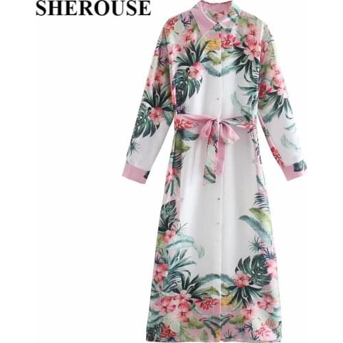 Sherouse Floral Summer Dresses