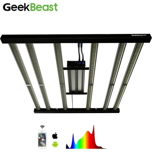 Geeklight full spectrum led grow light geekbeast pro 630w for commerical medical plants grow