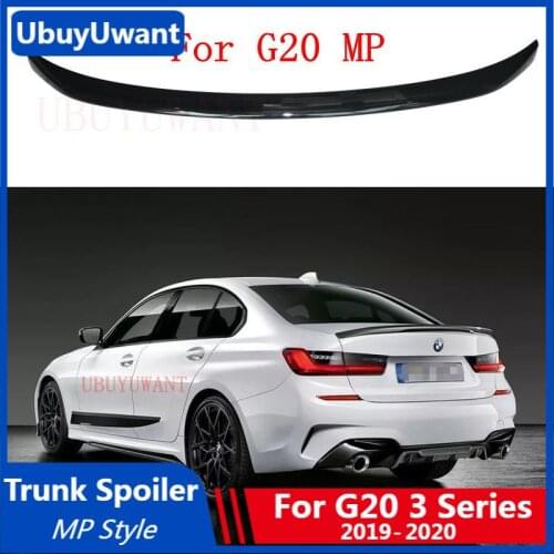 UBUYUWANT Rear Spoiler For BMW G20 2019 2020 320i 320D NEW 3 Series ABS Exterior Tail Trunk Boot Wing Decoration Car MP Styling