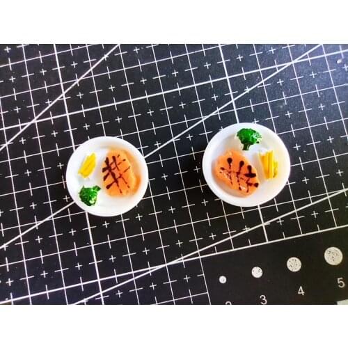 1pcs/lot resin simulated food model beef 23mm Cabochons Scrapbooking Hair Bow Center DIY Christmas decration