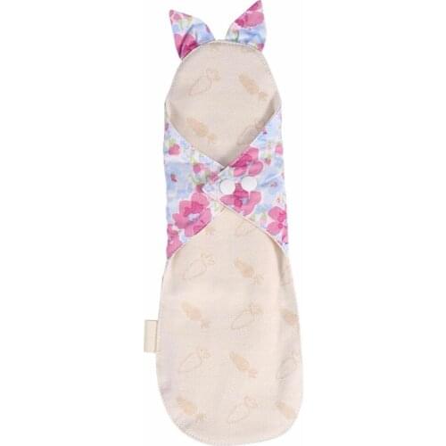 1Pcs 280mm Organic Cotton Washable Menstrual Pads Day&Night Waterproof Reusable Panty Liner Sanitary Cloth Menstrual Napkin Pads