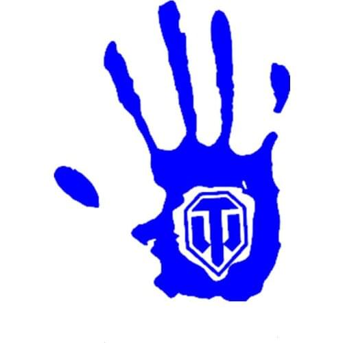 Creativity WOT world of tanks 34 Car Stickers and Decal Bumper Window Cover scratches Decoration Accessories KK15*12cm