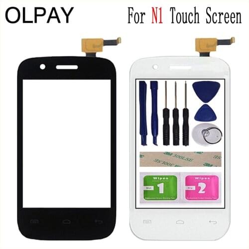 4.0 inch Mobile Touch Glass For Explay N1 Touch Screen Digitizer Front Glass Lens Sensor Tools Free Adhesive And Wipes