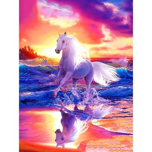 Diamond Embroidery Animals Unicorn Diamond Mosaic Sale Horse 5d Diamond Painting Full Drill Pictures With Rhinestones