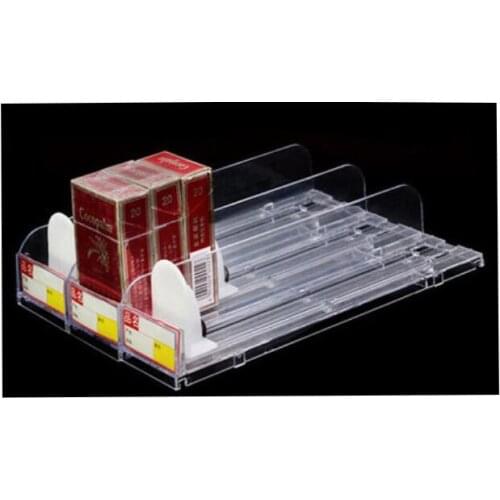 Supermarket cigarette automatic thruster convenience store cigarette display stand cigarette pusher Tobacco drink rack 10pcs/lot