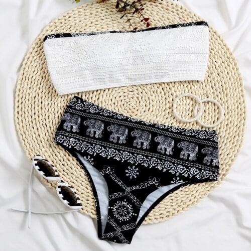 Bikini 2021 Women Bandeau Bandage Bikini Set Push-Up Brazilian Swimwear Beachwear Swimsuit Summer fashion Swimsuits Biquini