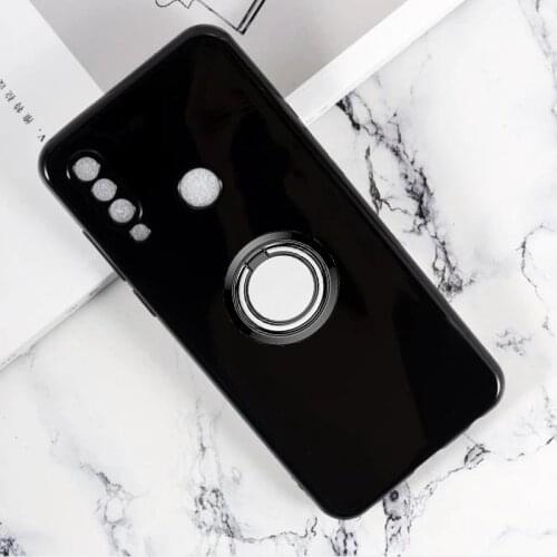 For Meizu M10 Back Ring Holder Bracket Phone Case Cover Phone TPU Soft Silicone Cases for Meizu M10 M918H 6.5"