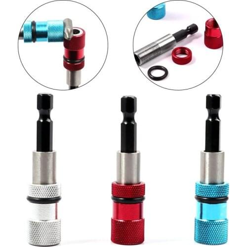 1/4" Magnet Hex Driver Screw Depth Bit Holder Stainless Construction Bit Holder +PH2 Bits Magnetic Tip Holder Tool Quickly Drill