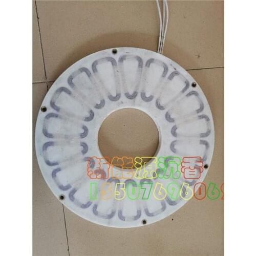 High Power Coreless Disc Generator Coil Stator, Coil High Efficiency Low Resistance Low Speed Diy