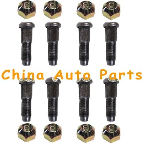 6564669 6709170 Wheel Stud & Nut Kit Fits Bobcat 533 645 743 863 S175 S300 S570 S650 8 PCS