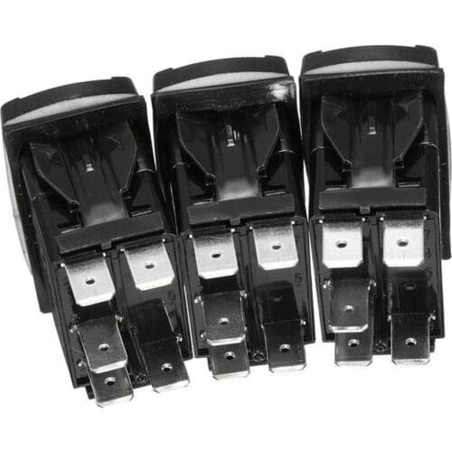 Lights Switch Set Cars Blue LED 20A 12V For UTV Polaris RZR 900 1000 Parts Trucks