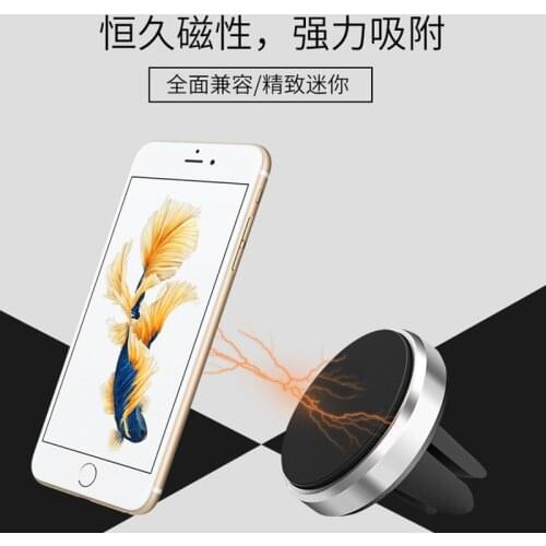 Mini Magnetic Bracket for Car Grid with Powerful Magnet for Phone GPS MiniSupport for Mobile in Vehicle soporte movil coche