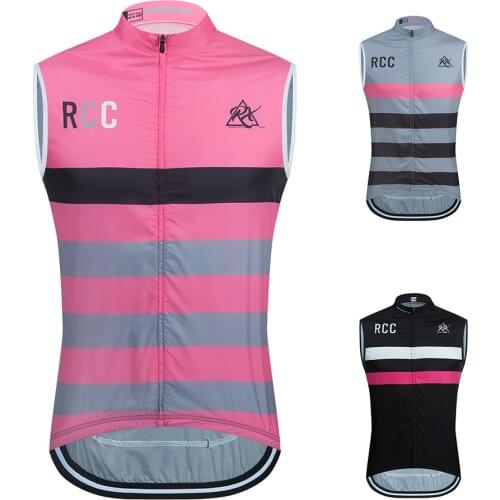 Men Rcc Rx Sleeveless Cycling Vest Mesh Ciclismo Bike Bicycle Undershirt Jersey Windproof Cycling Clothing Gilet Motorcycle Vest