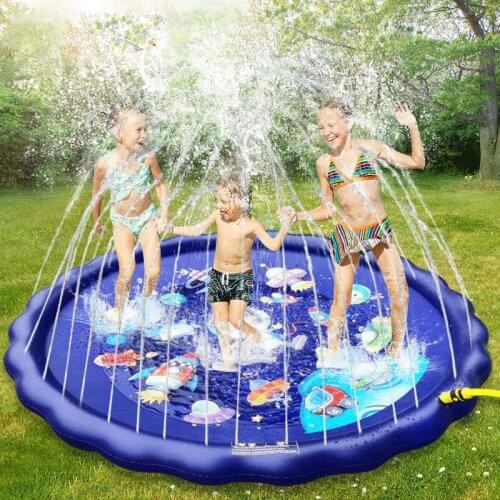 Inflatable Water Toys Pool for Kids Childrens Inflatable Pool Fun Play Water Spray Toy Baby Summer Swimming Pools Paddling Pool