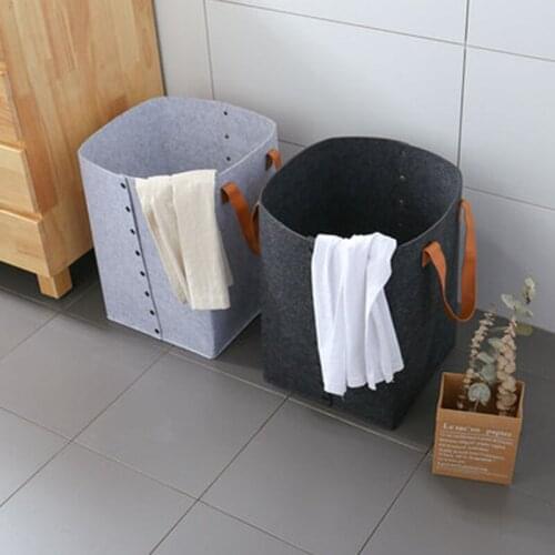 Dust Proof Large Folding Dirty Basket Saves Space For Collecting Baskets, Convenient and Quick Laundry Baskets