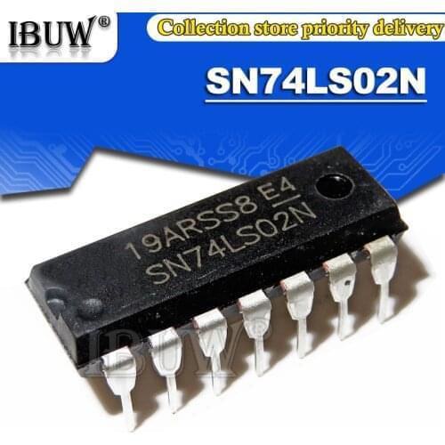 100PCS SN74LS02N DIP14 SN74LS02 74LS02N 74LS02 DIP Integrated IC
