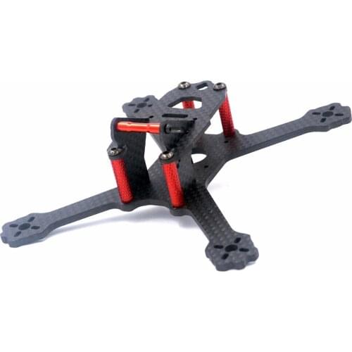 135mm carbon fiber Frame ALFA-SQX135 for Indoor Micro FPV Racing gift 3045 3 blade propeller