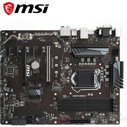 For MSI Z370-A PRO Motherboard LGA 1151 DDR4 For Intel Z370 Z370M Desktop Mainboard SATA III USB3.0 PCI-E X16 3.0 Used