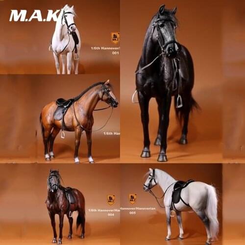For Collection 1/6th Mr.Z Animal Germany Hanoverian Horse Fit 12" Soldier Figure Race Horses