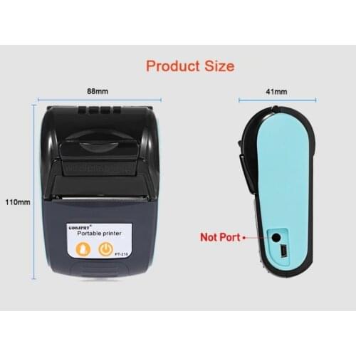 GOOJPRT Wireless Mini 58mm Bluetooth Printer Portable Thermal Receipt Printer Mobile Phone Android POS PC Pocket Bill Impresoras