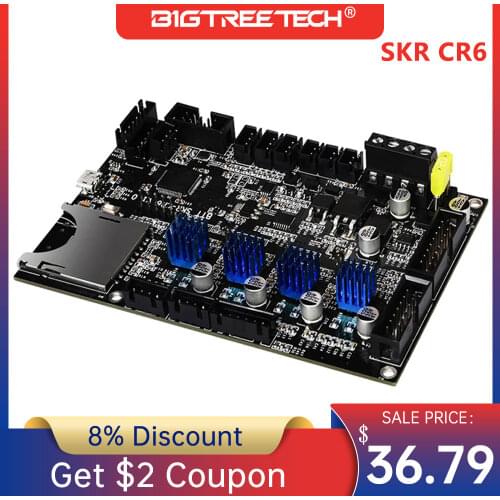 BIGTREETECH BTT SKR CR6 V1.0 Motherboard Integrated TMC2209UART Double Z-axis 3d Printer Parts For Creality CR-6 SE 3d Printer