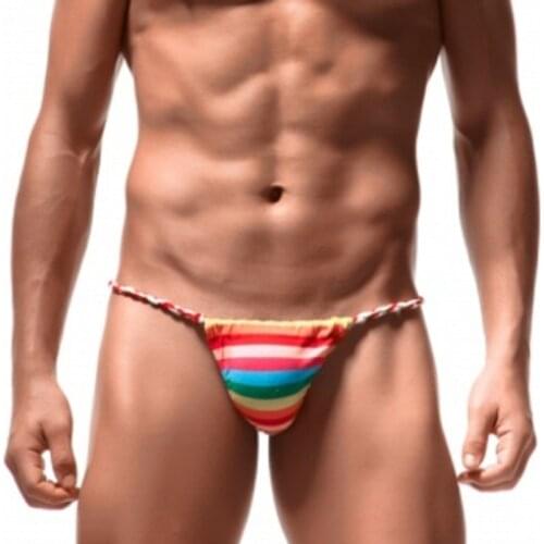 Sexy Jockstrap G String Men Thong Penish Sheath Pouch Gay Underwear Cotton Male Lingerie Jock Strap Mens Underware Low Waist