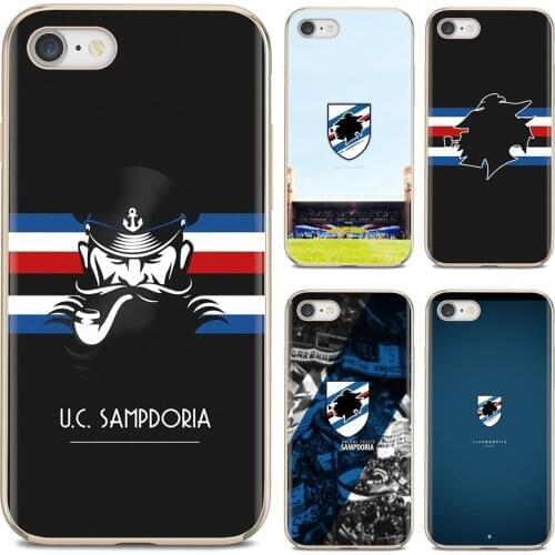 For Xiaomi mi Redmi Note 3 4 4X 5 6 7 8 8t 9 9s 9t 10 pro lite logo-Sampdoria-Genua-football Soft TPU Case