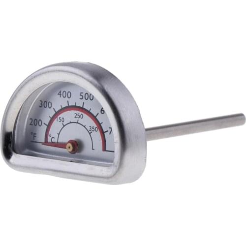 Stainless Steel Oven Monitoring Thermometer BBQ Oven Thermometer Gauge 0℃-350