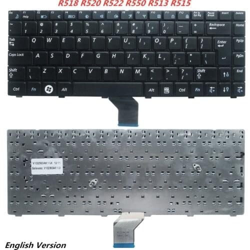 Laptop notebook Replacement layout English Keyboard For Samsung R518 R520 R522 R550 R513 R515
