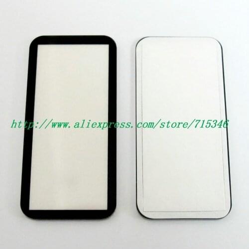 New Digital Camera Top Outer LCD Display Window Glass Cover (Acrylic)+TAPE For Canon EOS 7D Small screen Protector