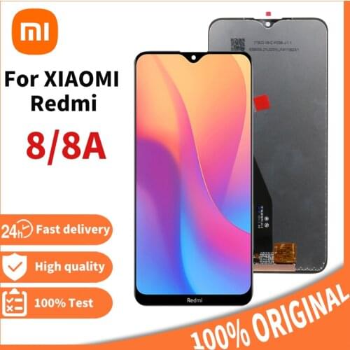 6.22'' Original Display with frame for Xiaomi Redmi 8A LCD Touch Screen Digitizer Assembly for Xiaomi Redmi 8 Repair Parts