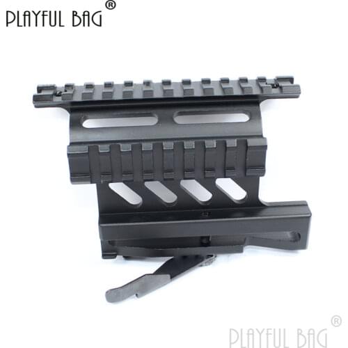 PB Playful bag GUT side rail Hollow CS tactical decoration Side mount Gel ball gun DIY toys parts Outdoor CS game toy QF60S