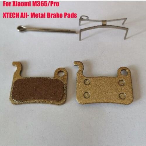 For Xiaomi M365 Scooter Full Metal Disk Brake Pads ZOOM XTECH HB100 Hydraulic Brake MTB Bicycle Disc Ceramics Metallic Brake Pad