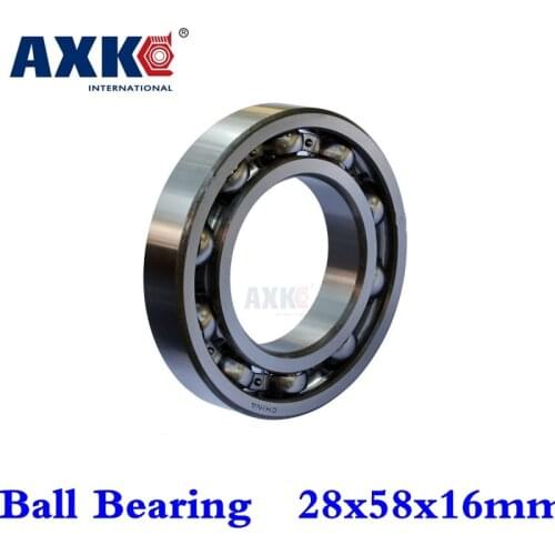 28mm Diameter Deep Groove Ball Bearings 62/28/c3z1 28mmx58mmx16mm Open Abec-1 Cnc,motors,engines,auto,motorcycles,roller Skates